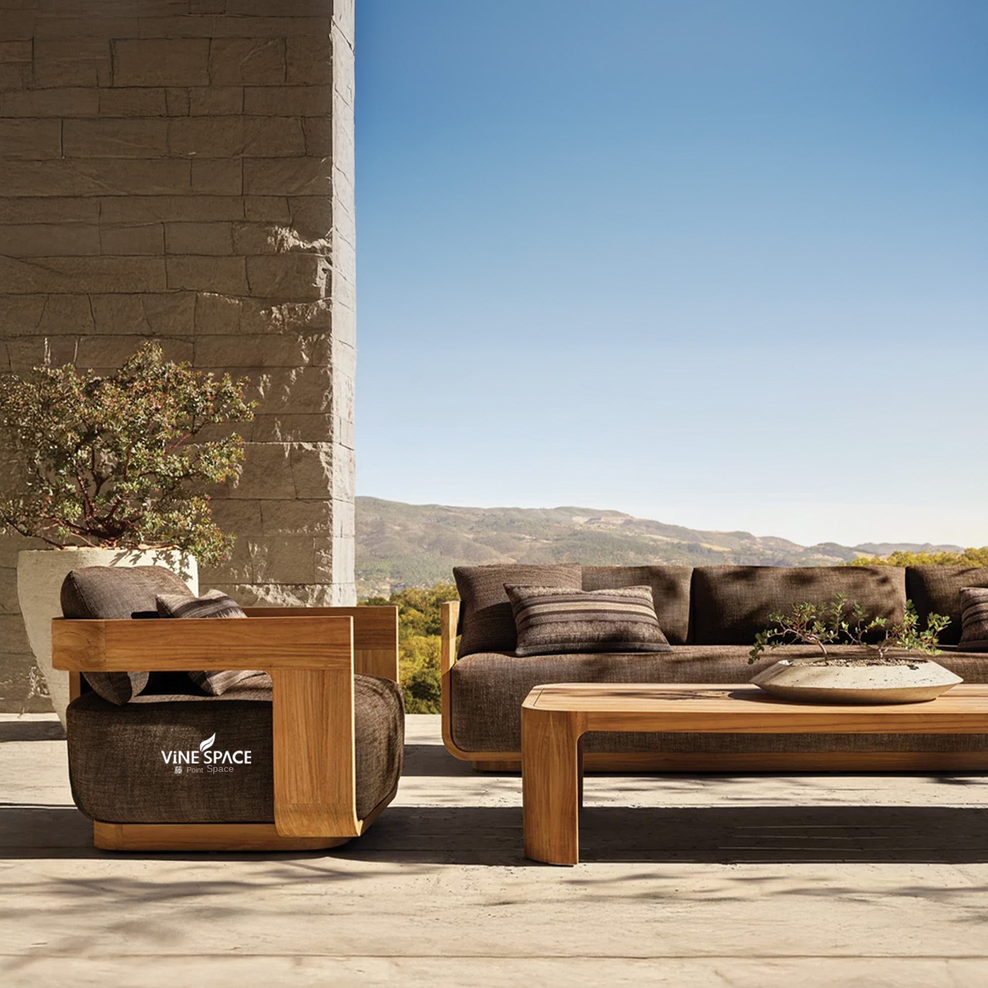 Outdoor Furniture L Shape - # Meble ogrodowe w stylu północnoeuropejskim,