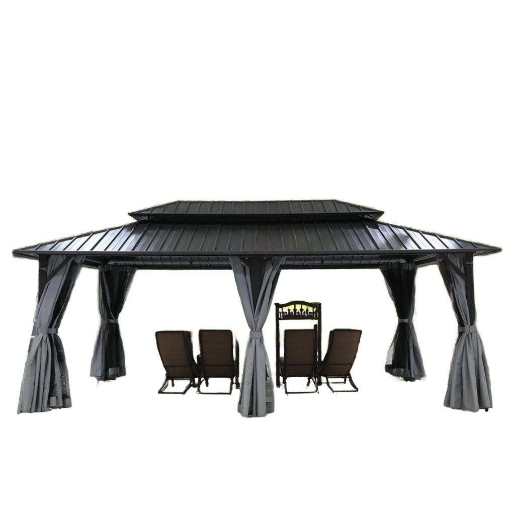 Outdoor Furniture Gazebo - Aluminiowa konstrukcja zewnętrzna, baldachim i pergola