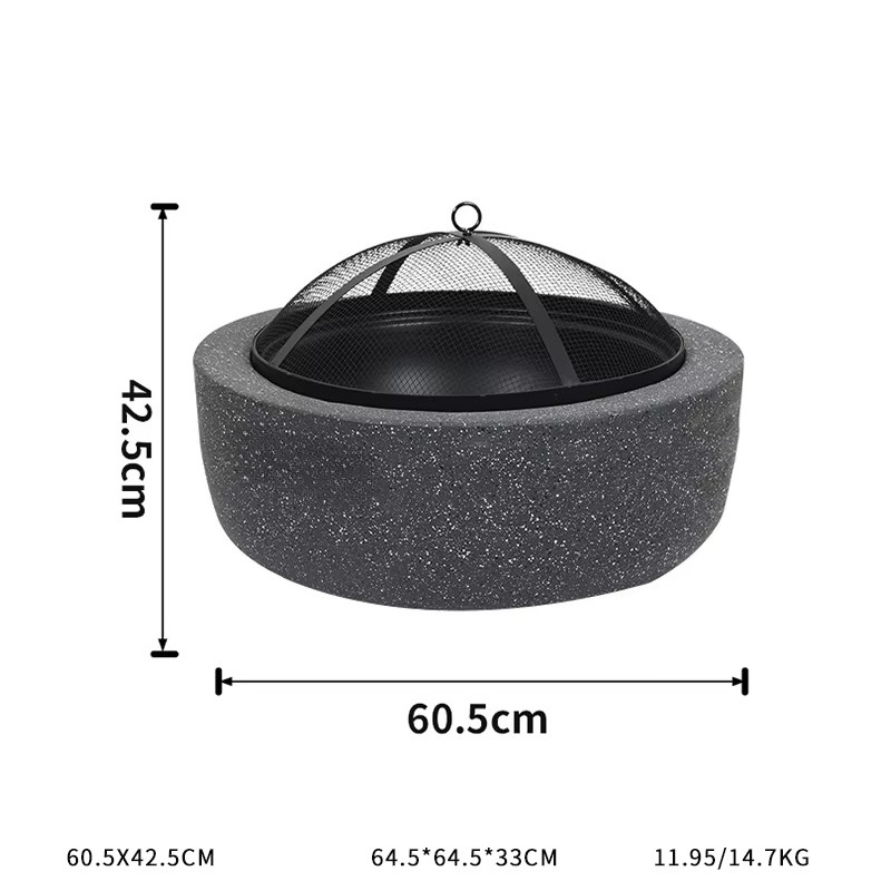 Fire Pit Bowl - Hurtowy, nowoczesny, uniwersalny grill z paleniskiem,