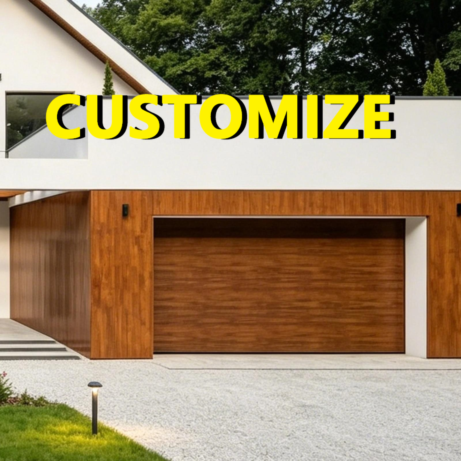 Outdoor Furniture Aluminium - Drzwi garażowe aluminiowe na wymiar, odporne