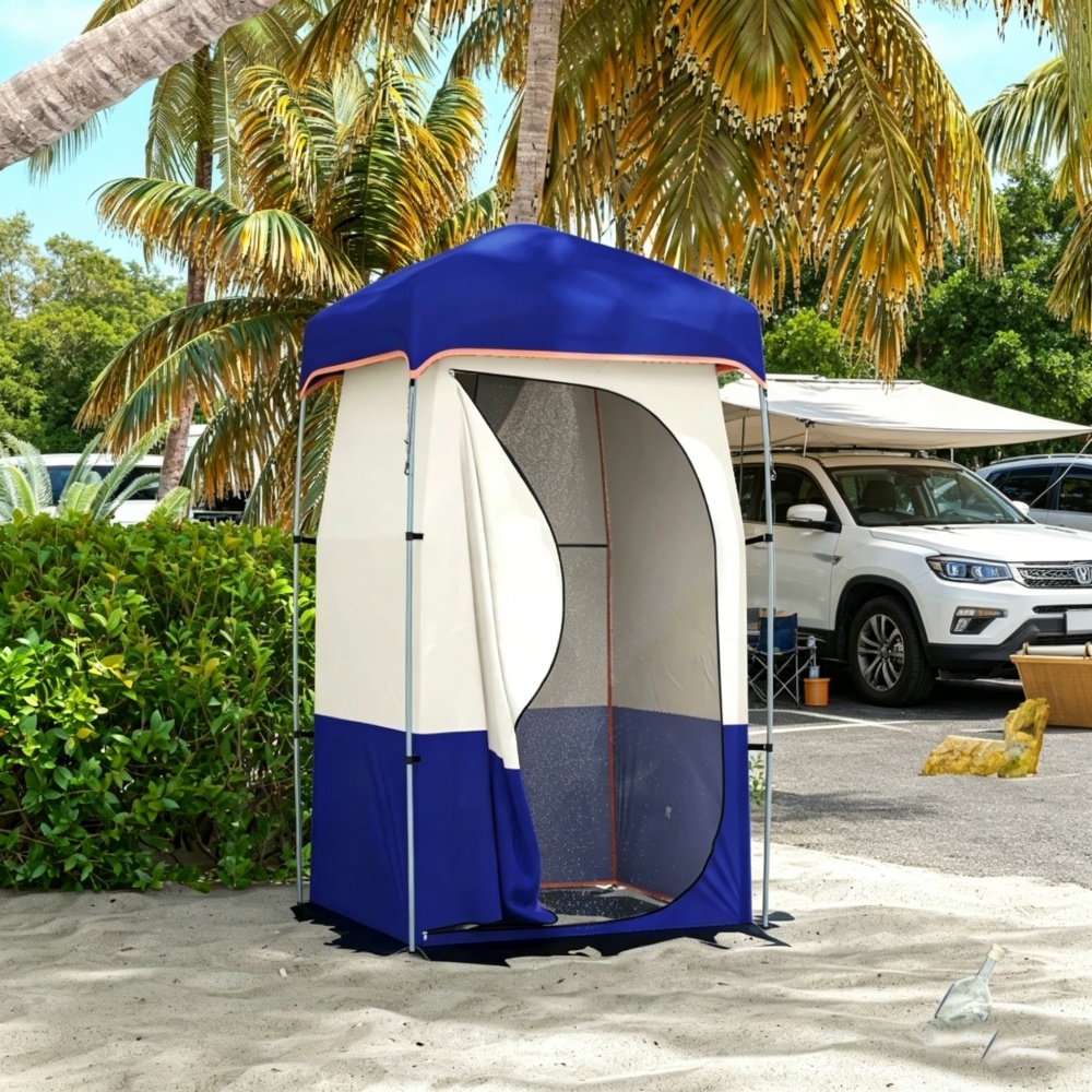 Outdoor Furniture Set - Namiot prysznicowy kempingowy, rozkładany, przenośny, wodoodporny,