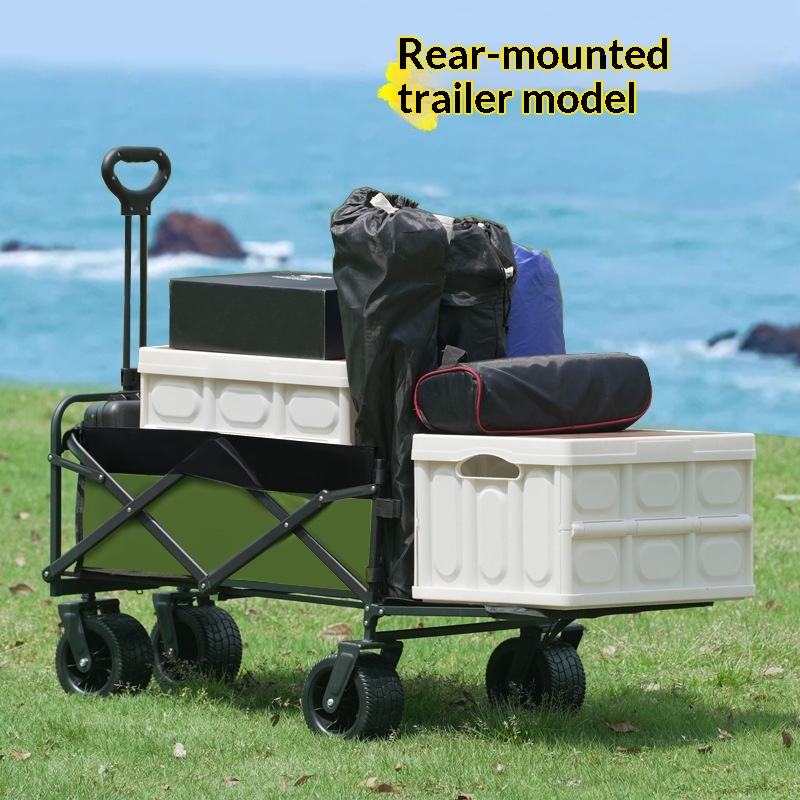 Outdoor Furniture Set Sale - Wyprzedaż Fabryczna Wózek Platformowy Czterokołowy Kempingowy