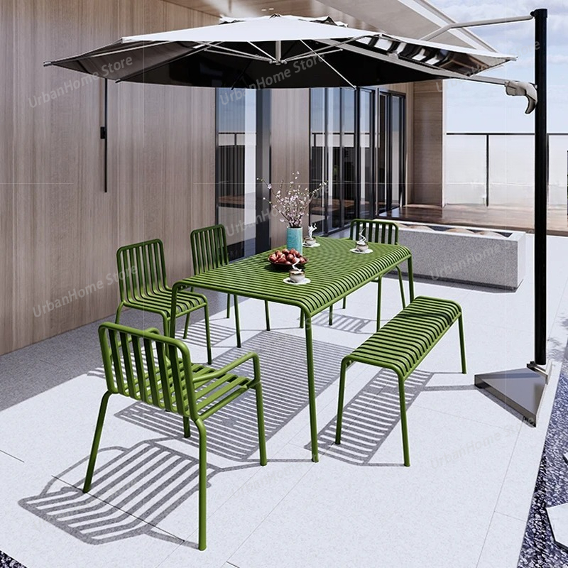 Outdoor Furniture Gazebo - Nowoczesny zestaw mebli ogrodowych do domu,