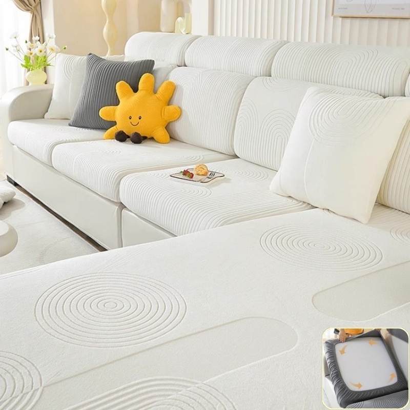 Outdoor Furniture Cover Xl - Elastyczny żakardowy aksamitny pokrowiec na poduszkę