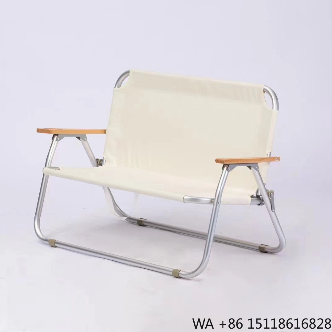Outdoor Furniture Set - Hurtowe składane, wytrzymałe dwuosobowe krzesła plażowe,