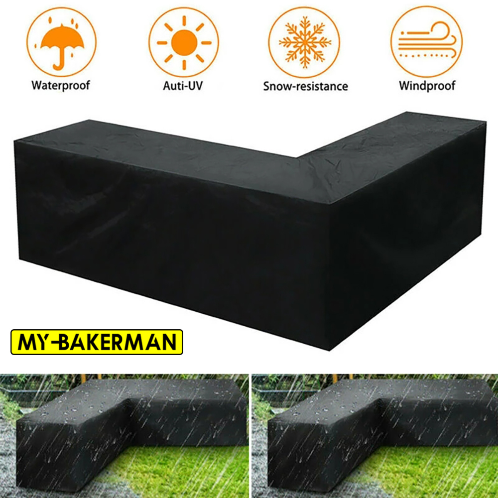 Outdoor Furniture Cover Xl - Wodoodporny pokrowiec na meble narożne, kształt