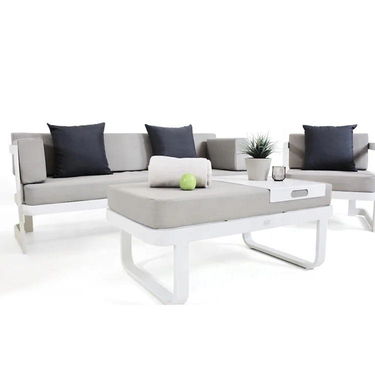 Outdoor Furniture Set Sale - # Biały Nowoczesny Tani Sofa Ogrodowa