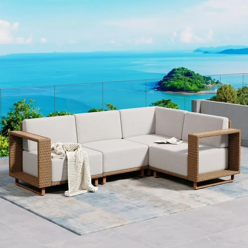 Outdoor Furniture L Shape - Sofa modułowa w kształcie litery L