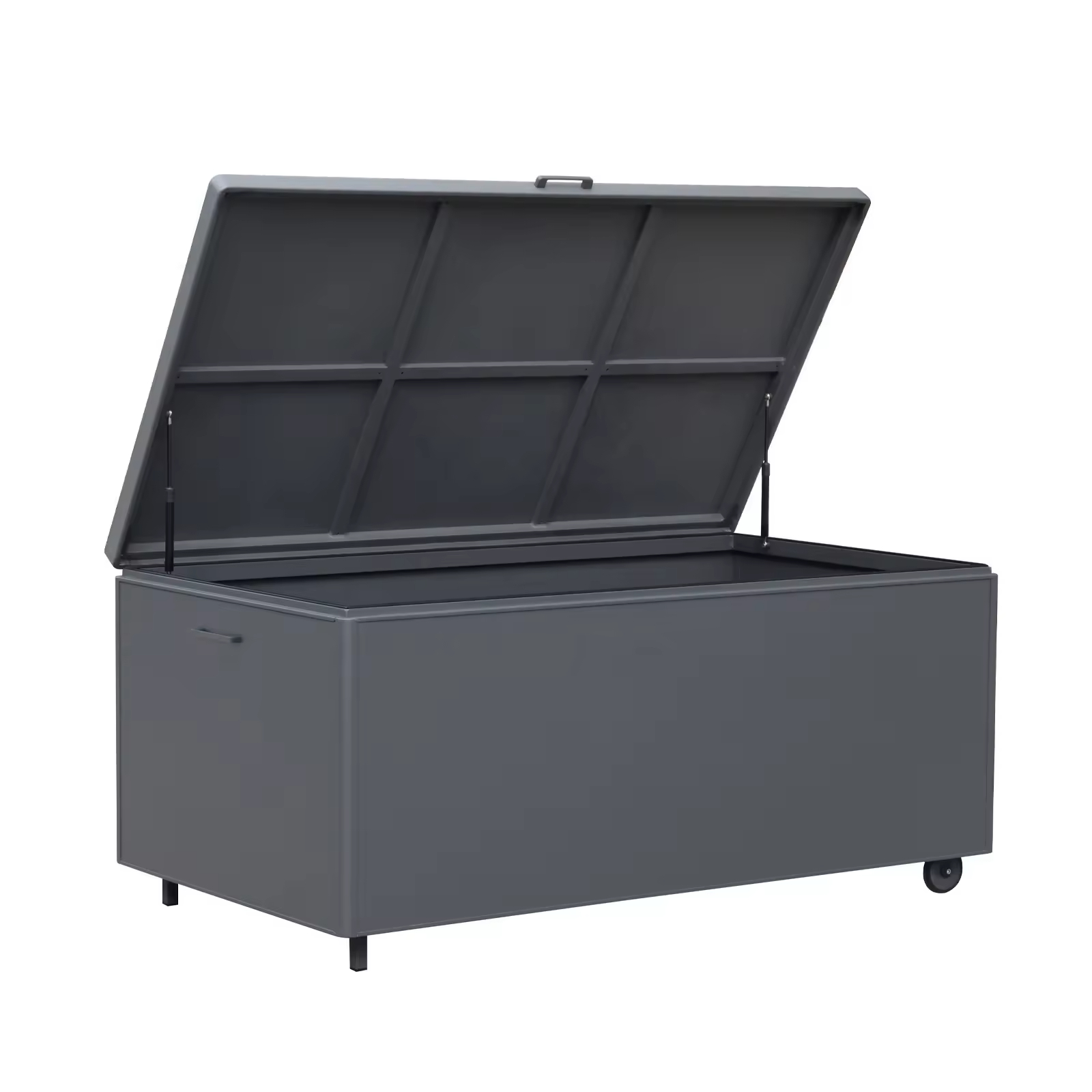 Outdoor Furniture Aluminium - Wodoodporny aluminiowy pojemnik na zewnątrz z