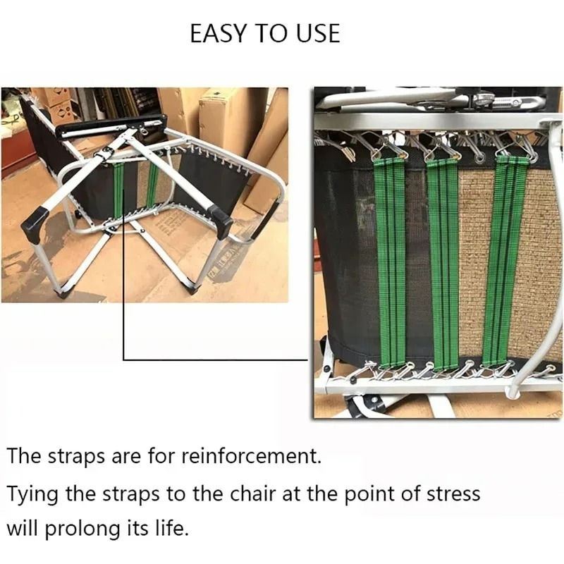 3/6 szt. Wzmocnione elastyczne – Deck Chair Lounger recenzja i cena