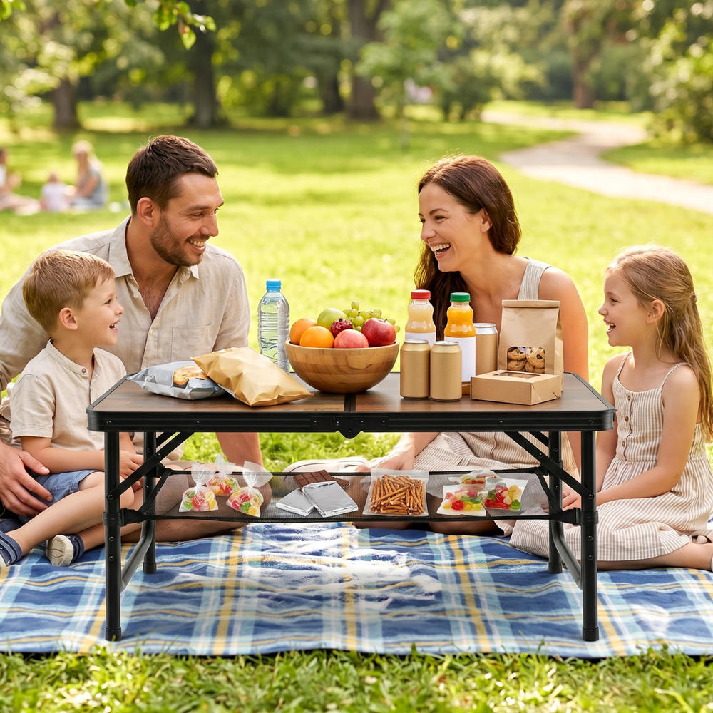 Składany stolik kempingowy, st – Folding Picnic Table recenzja i cena