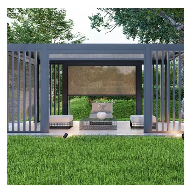 Zewnętrzny, zmotoryzowany, roz – Outdoor Furniture Gazebo recenzja i cena