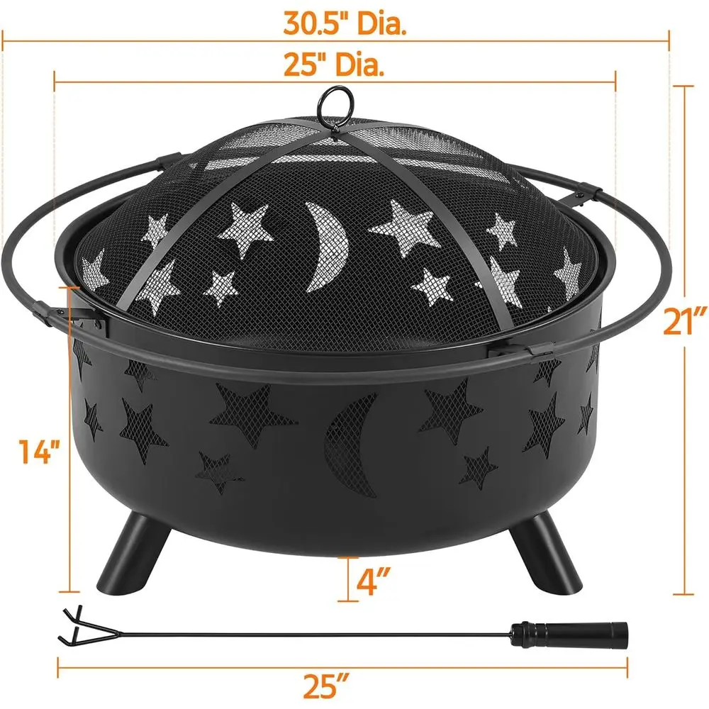 Duża paleniska ogrodowa z komi – Fire Pit Bowl recenzja i cena