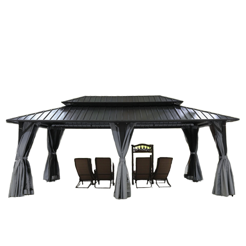 Aluminiowa konstrukcja zewnętr – Outdoor Furniture Gazebo recenzja i cena