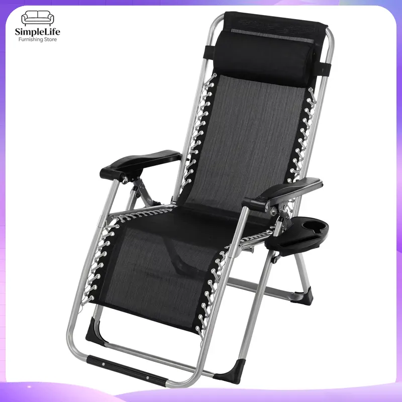 Leżak bezgrawitacyjny, regulow – Deck Chair Lounger recenzja i cena