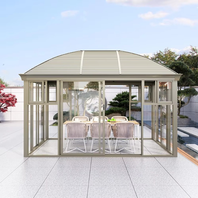 Wolnostojące oranżery Szklane  – Outdoor Furniture Gazebo recenzja i cena
