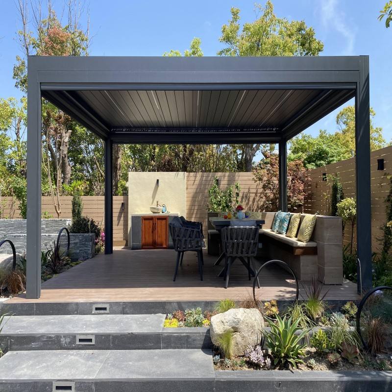 Pawilon do montażu na ścianie  – Outdoor Furniture Gazebo recenzja i cena