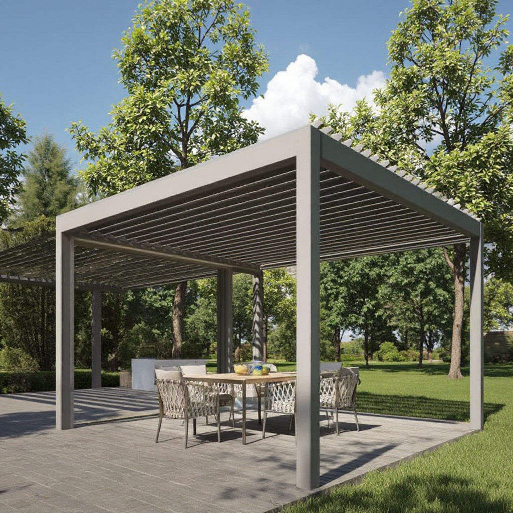 Odporny na rdzę, wytrzymały pa – Outdoor Furniture Gazebo recenzja i cena
