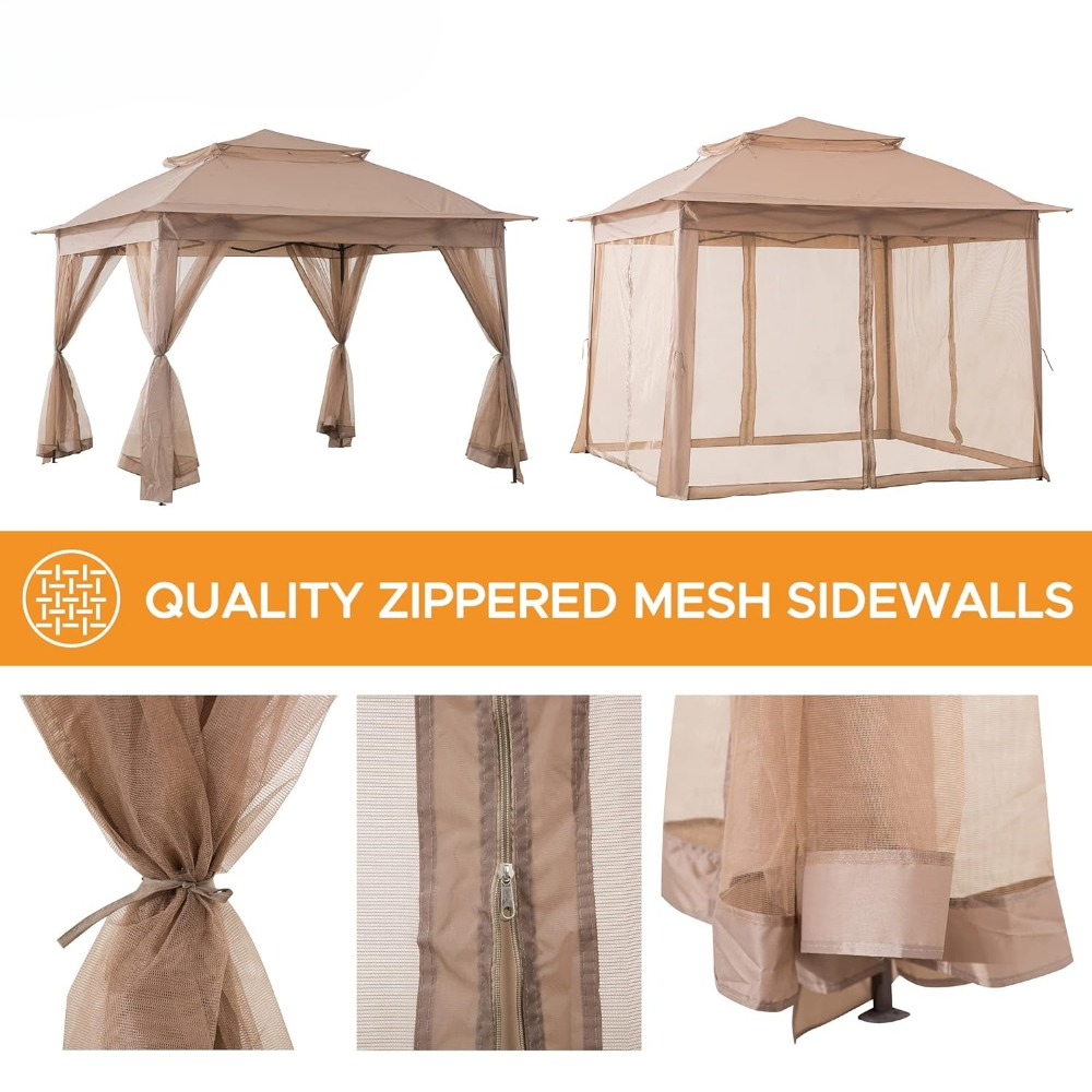 Nowoczesny namiot typu pop-up  – Outdoor Furniture Gazebo recenzja i cena
