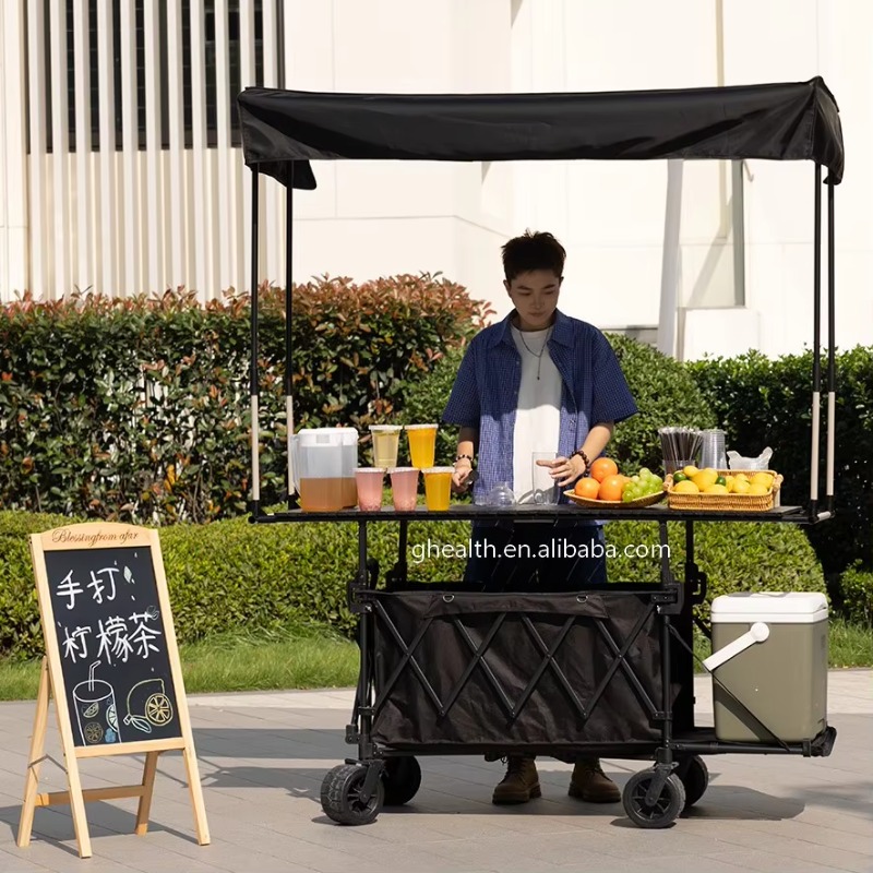 Składany stalowy wózek stołowy – Folding Picnic Table recenzja i cena