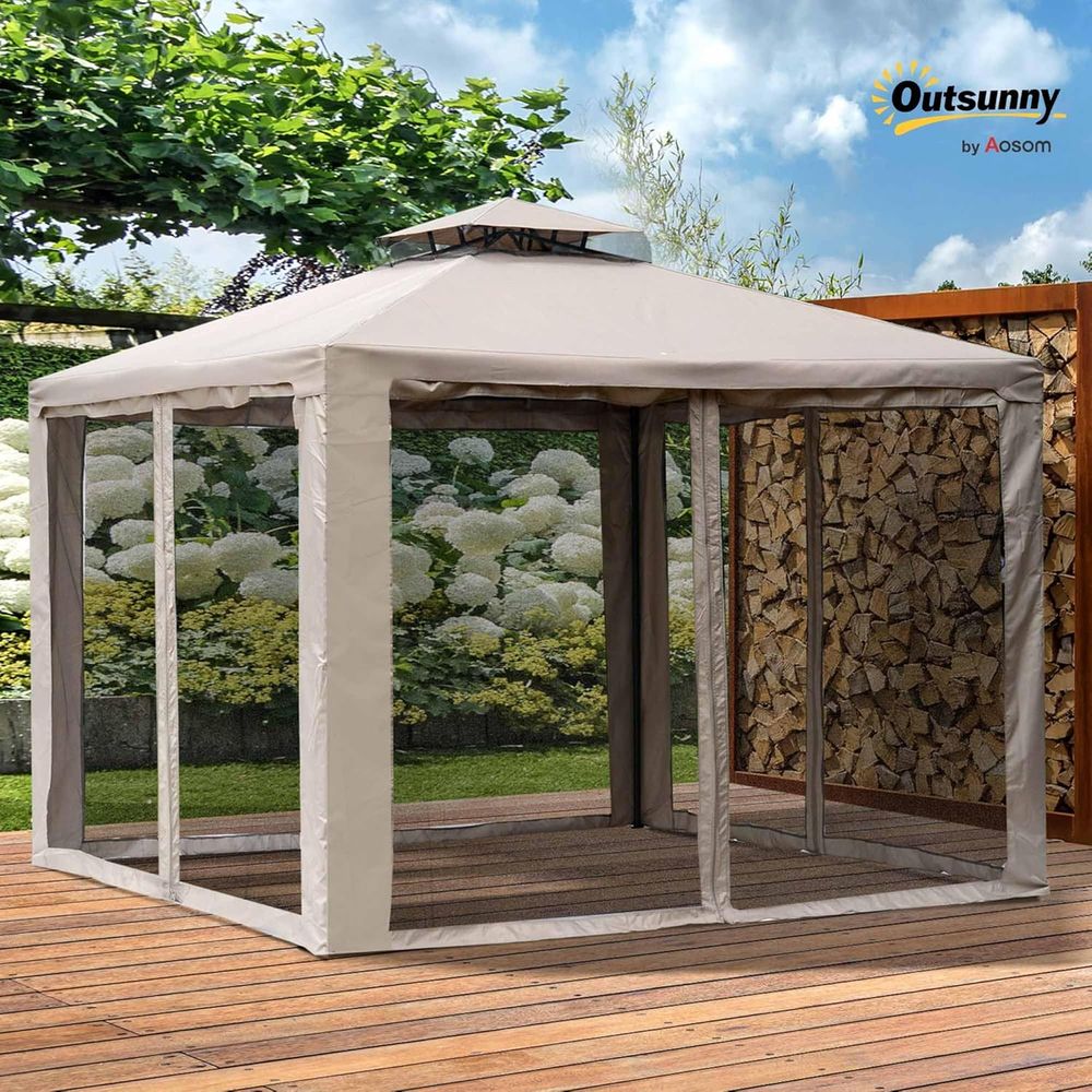 Altana ogrodowa 2,92 m x 2,92  – Outdoor Furniture Gazebo recenzja i cena