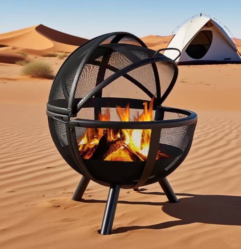 Ognisko w kształcie kuli, prze – Fire Pit Bowl recenzja i cena