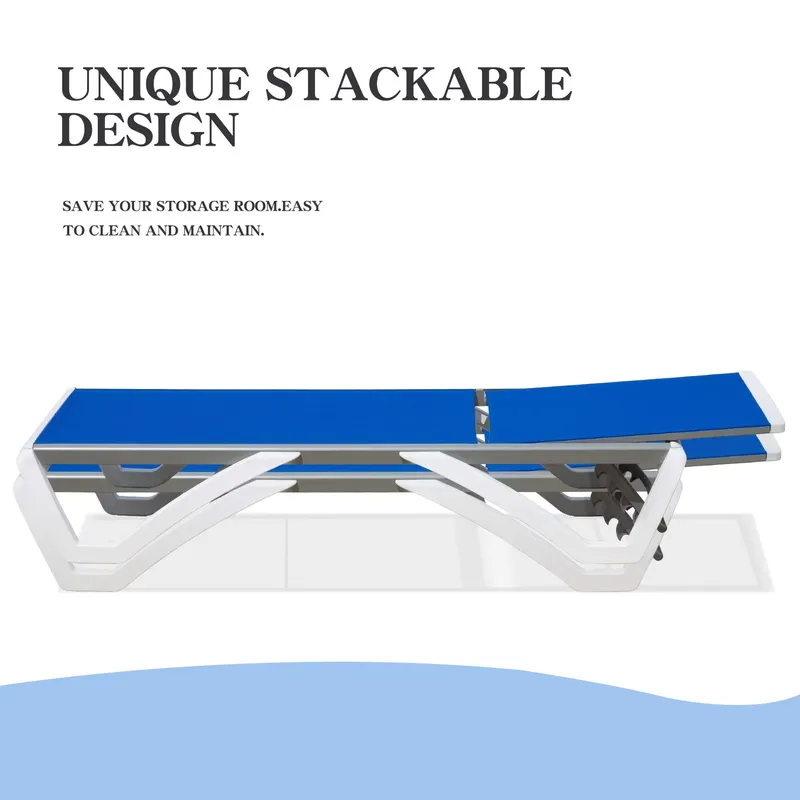 Nowoczesny aluminiowy regulowa – Deck Chair Lounger recenzja i cena