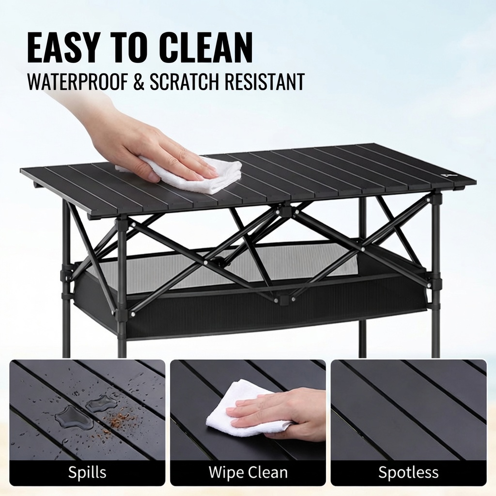 Przenośny składany stół outdoo – Folding Picnic Table recenzja i cena
