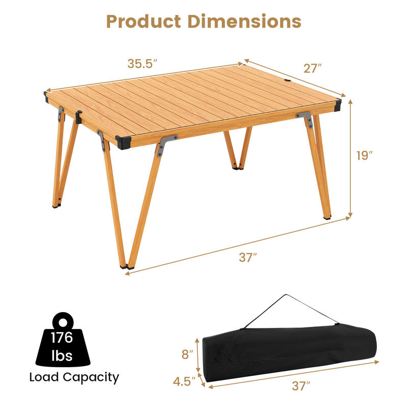 Składany stolik piknikowy 93 x – Folding Picnic Table recenzja i cena