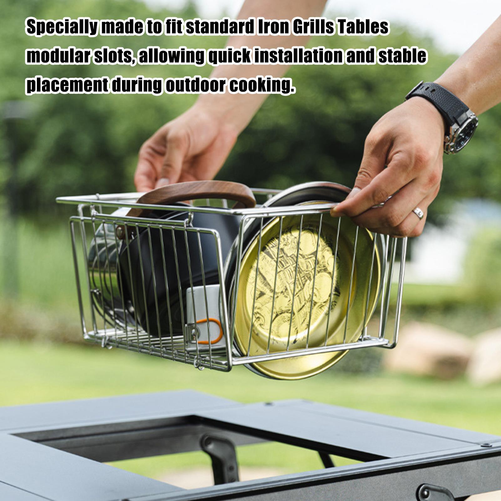Stół kempingowy kosz metalowy  – Folding Picnic Table recenzja i cena